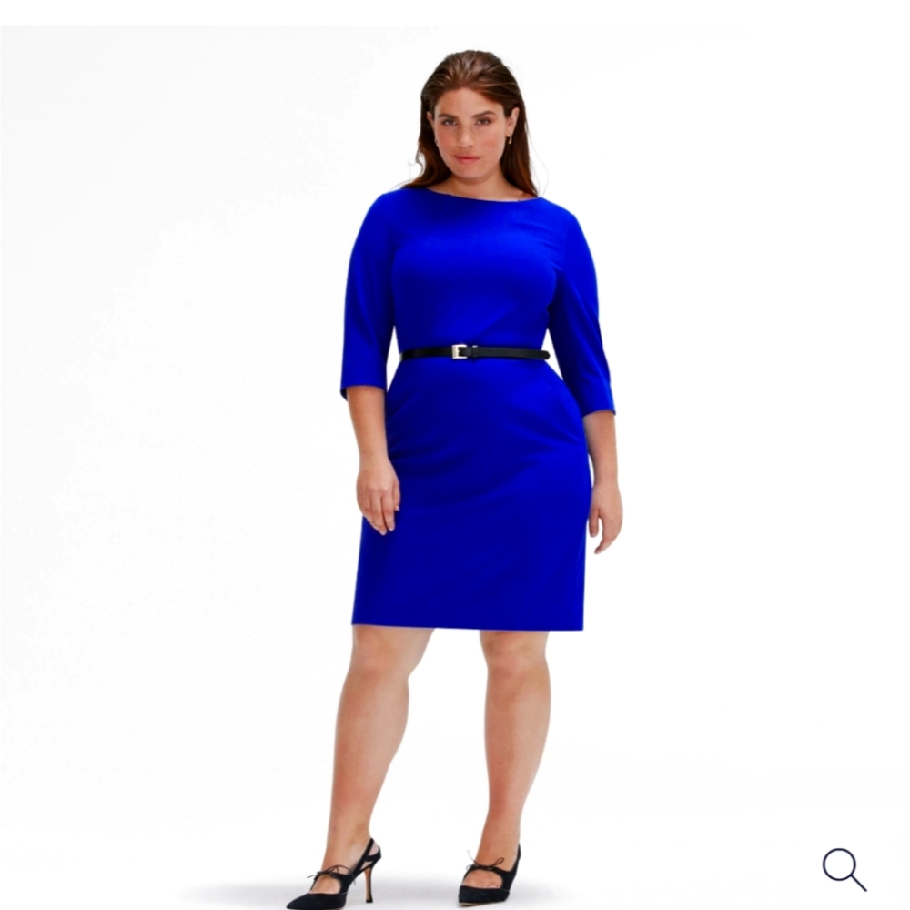 MM Lafleur Etsuko dress 2x cobalt